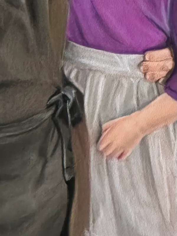 detail of child's hand
