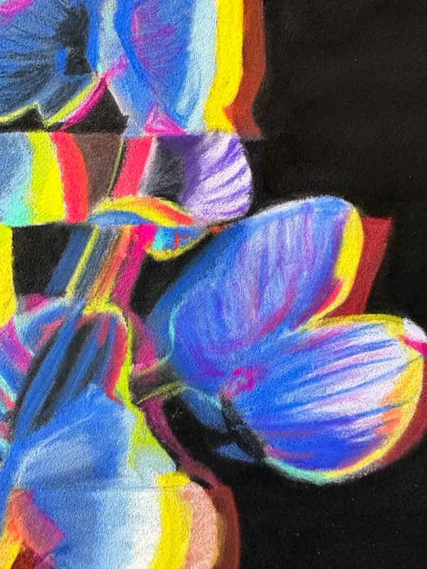detail of chromatic aberration
