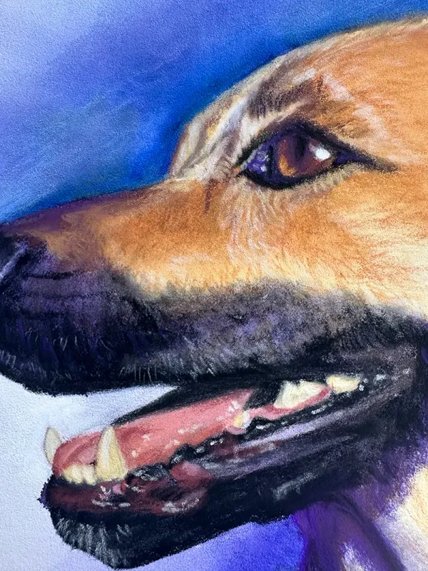 closeup of face, rendered with a lot of detail